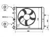 Radiateur Radiator:6Q0 121 201 HA