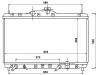 радиатор Radiator:19010-P5A-003