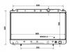 Radiator Radiator:MB538509