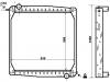 Radiateur Radiator:640690