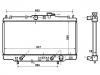 Radiateur Radiator:19010-PDA-E01