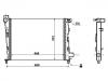 Radiator:168 500 18 02