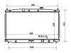 Radiateur Radiator:19010-RTW-004