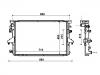 Radiator:7E0 121 253 A