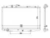 Radiateur Radiator:19010-RCA-A51