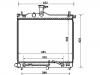 Radiateur Radiator:25310-0X350