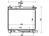 Radiateur Radiator:25310-0X170